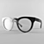 Stylish Ray Ban Sunglasses 3D model small image 1