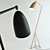 Gubi Grasshopper Floor Lamp 3D model small image 1