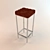 Modern Bar Stool - Stylish Seating Solution 3D model small image 1