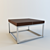 Modern Square Coffee Table 3D model small image 1