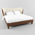 Selva Double Bed, art. 2056 3D model small image 1