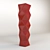 Recycled Magazine Vase 3D model small image 1