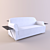 ComfortMax Lazy Sofa: Work & Relax 3D model small image 1