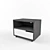 Modu-Licious Bedside Table: Stylish and Functional 3D model small image 1