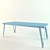Versatile LLOYD Dining Table - Functional Elegance! 3D model small image 1