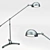 Elegant Desk Lamp 3D model small image 1