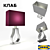 IKEA CLUB Table Lamp 3D model small image 1