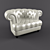Elegant Lisette Art by Cappellini 3D model small image 1