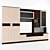 Sleek Gamma 11 Furniture 3D model small image 1