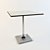 Dream White Wood Table 3D model small image 1