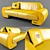 Sleek Les Mans Sofa: Timeless Elegance 3D model small image 1