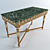 Classic Oak Table 3D model small image 1