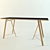 Sleek Minimalist Table Design 3D model small image 1