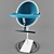 Convenient Baby High Chair 3D model small image 1