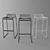 Modern Minimalist Comfort Chair 3D model small image 1
