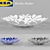  Swedish Design: Ikea Stockholm Bowl 3D model small image 1