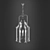 Vintage Hanging Lamp 3D model small image 1