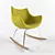 Modern Rocking Chair: DePadova Basket 3D model small image 1
