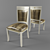 ARCA Cod. 15.81-SP Chair - Elegant and Compact 3D model small image 1