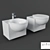 Luxury Bathroom Set 3D model small image 1
