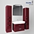 Arrondi Pelipal: Elegant Bathroom Furniture 3D model small image 1