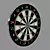 Precision Bullseye Target Darts 3D model small image 1