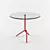 Modern Italian Design: Fil Side Table by Paolo Cappello 3D model small image 1
