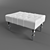 Minimalist Daybed: 280mm H x 350mm W x 500mm L 3D model small image 1