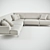 Stylish Italian Sofa: Giovannetti Boss 3D model small image 1