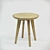 Elegant Round Side Table 618TR 3D model small image 1