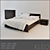 Elegant Cleo Bedroom Set 3D model small image 1