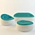 Ligne Roset Ottoman: Elegant and Stylish Footrest 3D model small image 1