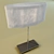 Elegant Visionnaire Hilde Table Lamp 3D model small image 1