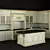  Scavolini Replica Kitchen: Affordable Elegance 3D model small image 1