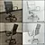 Sleek Modern Chair Design 3D model small image 1