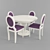 Elegant ALTEA Collection by VILLARES 3D model small image 1