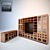 Elegant Annibale Colombo Wardrobe 3D model small image 1