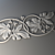 Ornamental Baguette Decor 3D model small image 1