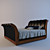 Luxury Elegance: Bob Mackie Bed 3D model small image 1