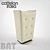 Modern Swivel Bar Stool: Cattelan Italia / BAT 3D model small image 1