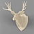 DIY Plywood Deer Head 3D model small image 1