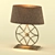 Vintage Iron Florette Lamp 3D model small image 1