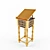 Elegant Temple Lectern 3D model small image 1