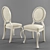 Elegant Casa Bella Chair 3D model small image 1