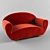 Elegant and Versatile Giovanetti Sofa 3D model small image 1