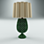 Marble Pineapple Table Lamp 3D model small image 1