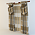 Elegant Window Curtain 3D model small image 1