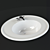 Elegant Amadea Built-In Sink 3D model small image 1