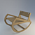 Modern Rocking Chair 3D model small image 1