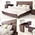 Montecarlo: Luxurious Bed Set 3D model small image 1